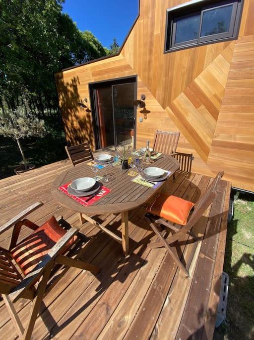 Tiny House Atypique Tout Confort 4 Pers Jardin La Garde  Exteriör bild